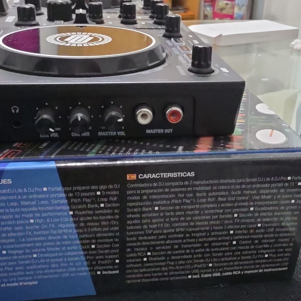 Reloop Ready Portable Double Deck DJ Controller for Serato Loop/Sampler Filter