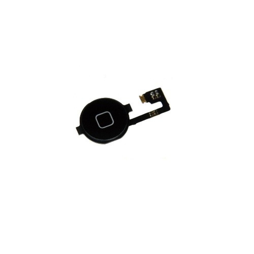Home Button Flex Cable Set BLACK Replacement Part For iPhone 4