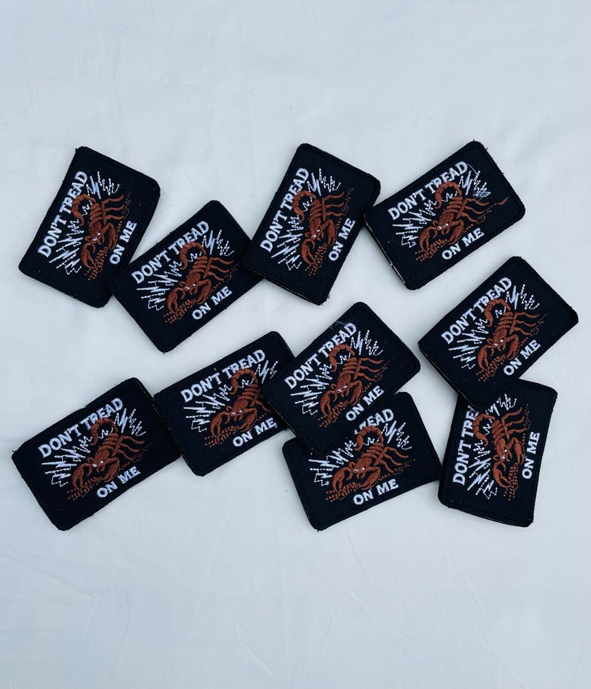 "Don't Tread On Me" - GORUCK style - Hook and Loop Backing Morale Patch