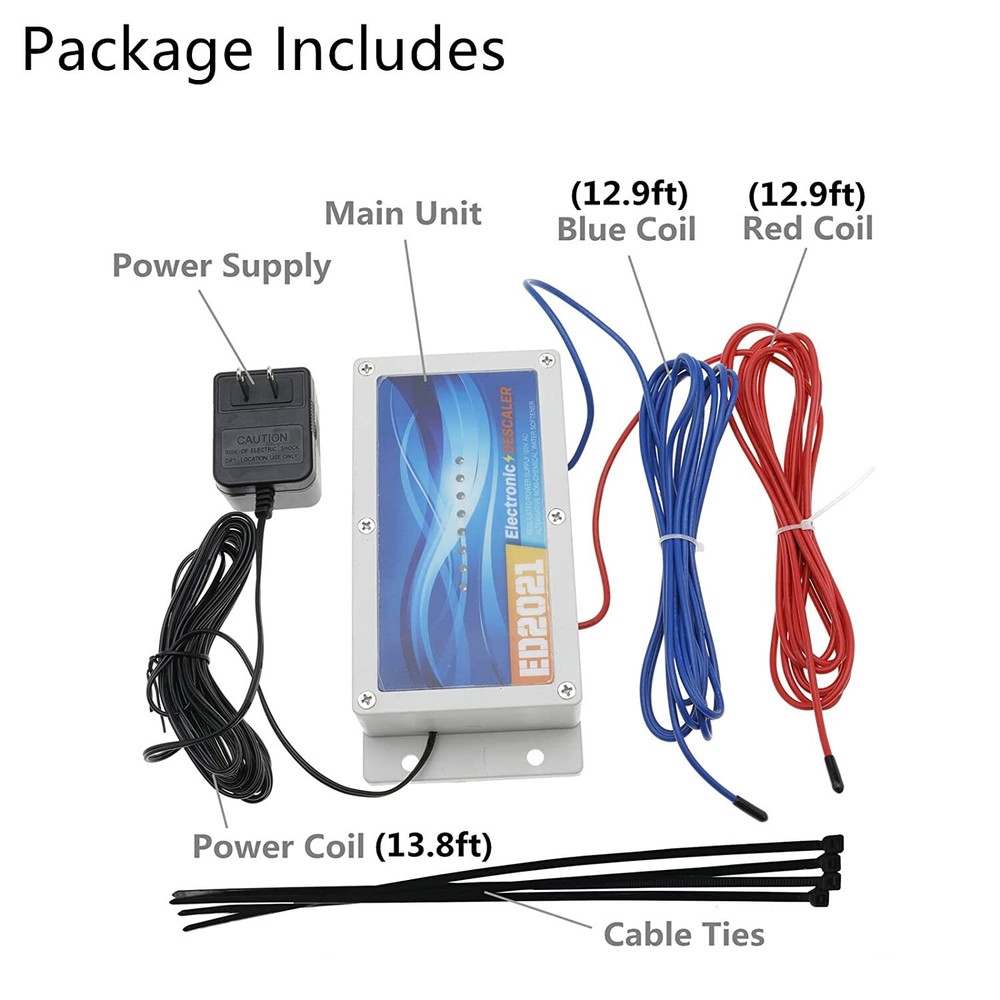 Whole House Electronic Descaler Water Conditioner, Alternative