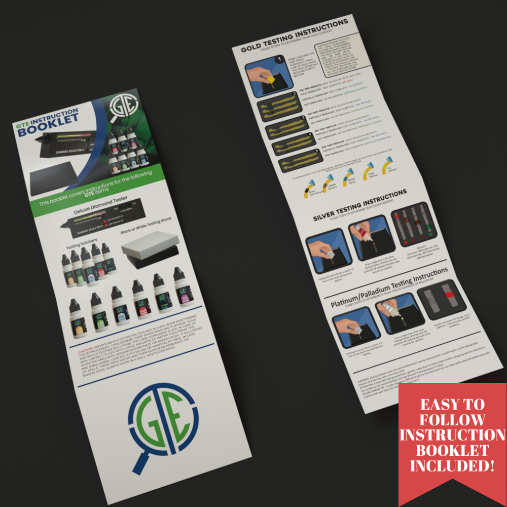 14K Gold Testing Solution Gold Testing Acids Check Gold Authenticity 6 Bottles