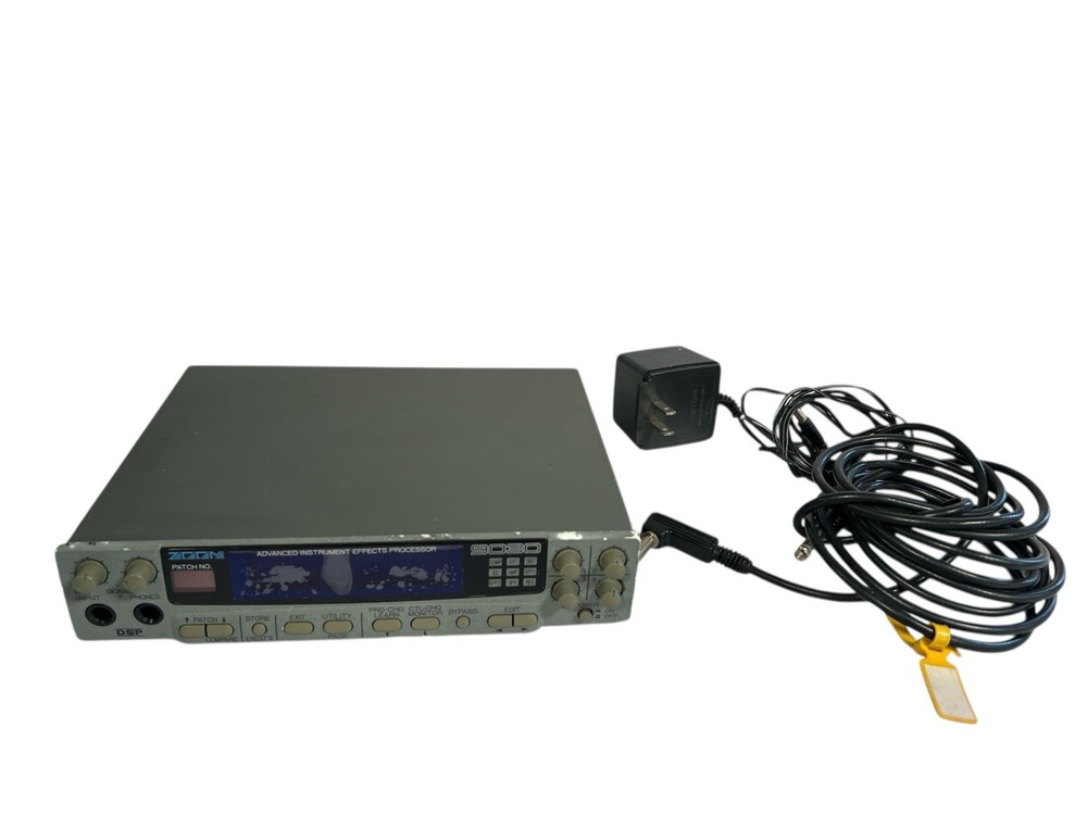 Repaired Zoom 9030 Advanced Instrument Effects Processor /Tested, Works