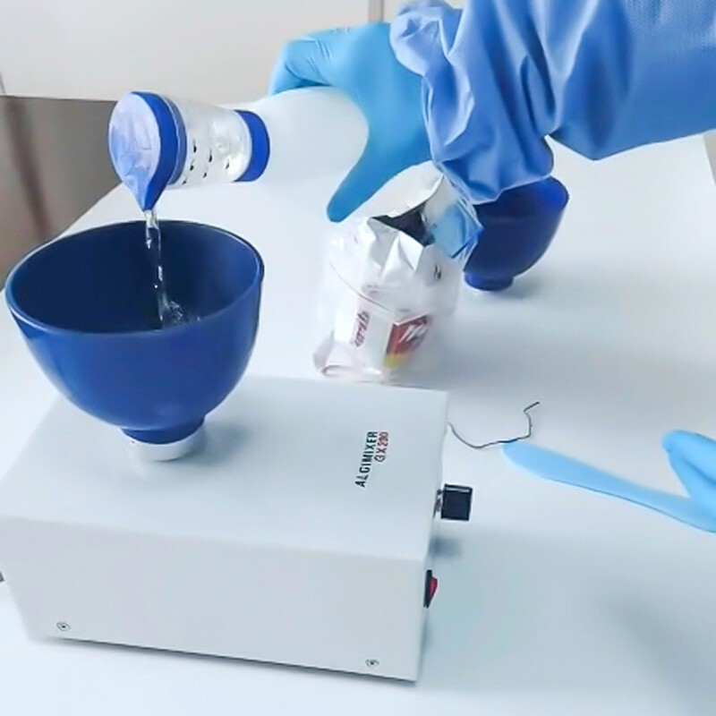 GX200 Dantal Lab Automatic Alginate Mixer Impression Material Stirring Machine