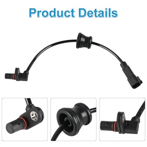 2 Pcs ABS Wheel Speed Sensor Compatible with Chevy Equinox 2010 2011 2012 2013