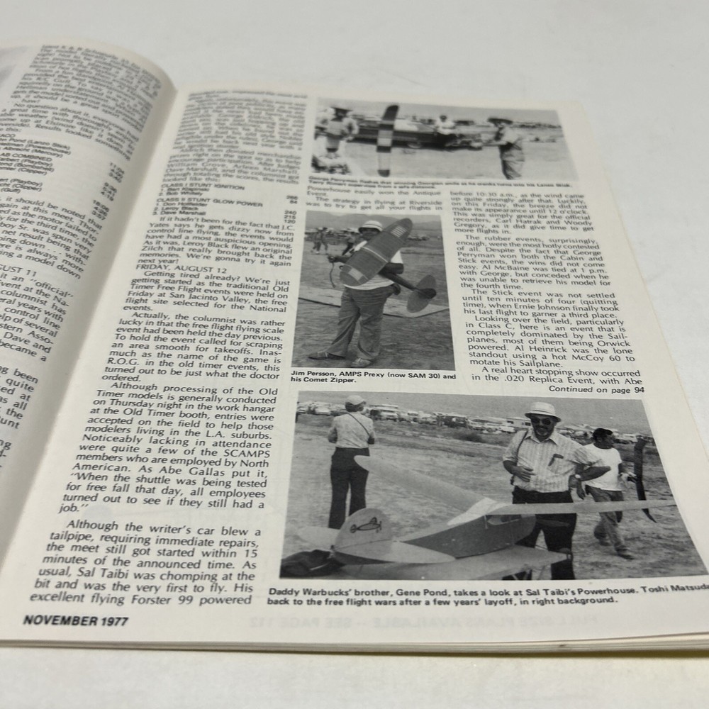 Vintage Model Builder Magazine November 1977