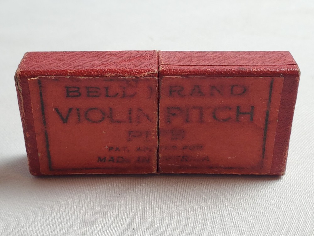 Vintage Bell Brand Violin Pitch