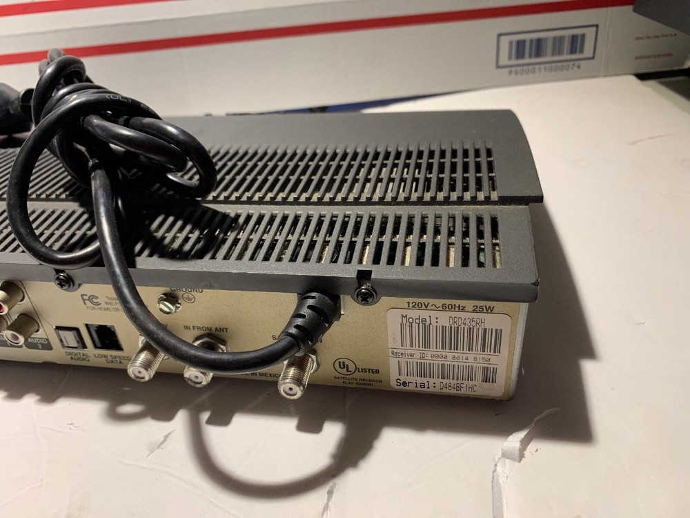DirectTV RCA Satellite ReceiverModel: DRD435RH & Remote Control AS IS