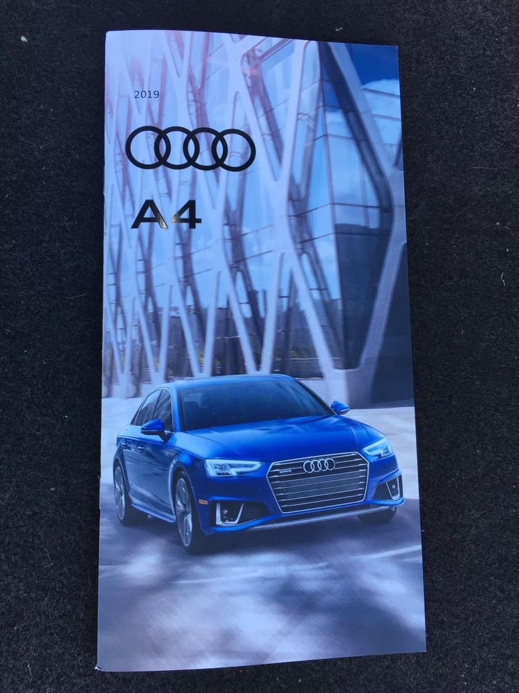 2019 AUDI A4 28-page Original Sales Brochure