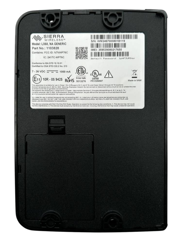 Sierra Wireless AirLink LX60 LTE Router