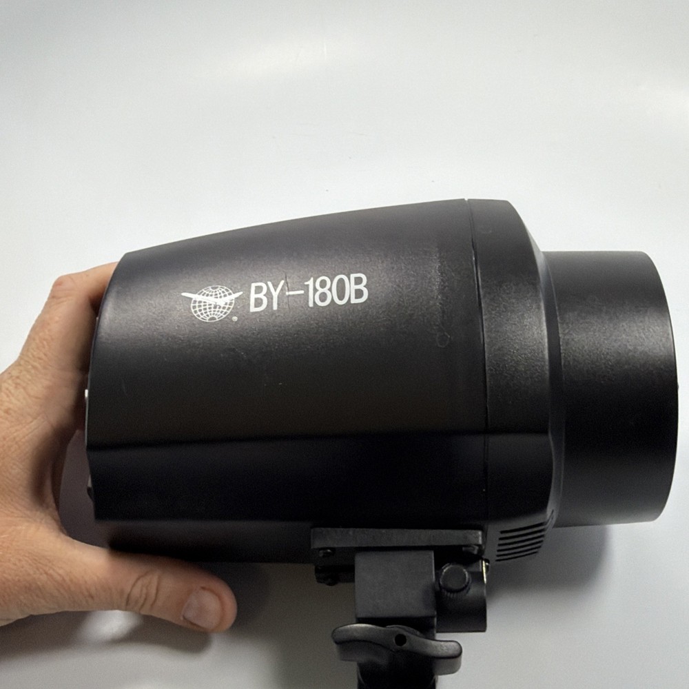Studio Flash BY-180B Photography Studio Flash Light Tested Works + Mount