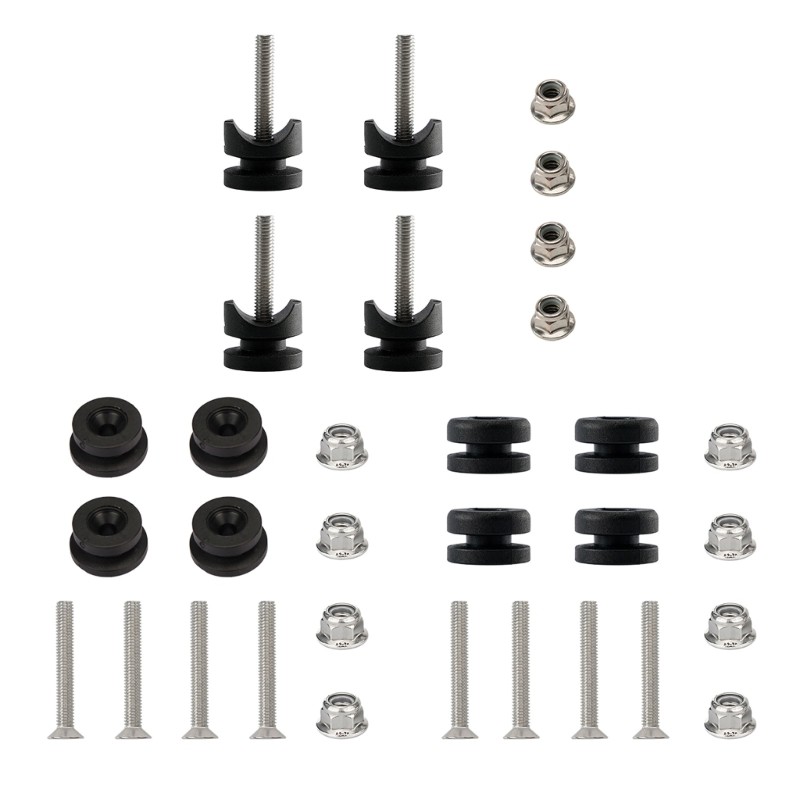 Multifunction Plastic Base Pad Plastic Cushions Universal for Motorcycle Side