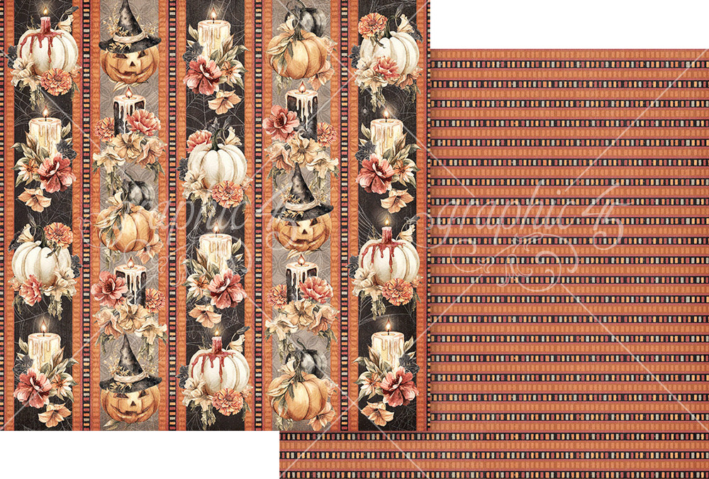 GRAPHIC 45 *GHOSTLY GREETINGS* COLLECTION BUNDLE ~ FALL HALLOWEEN *SHIPS FREE*