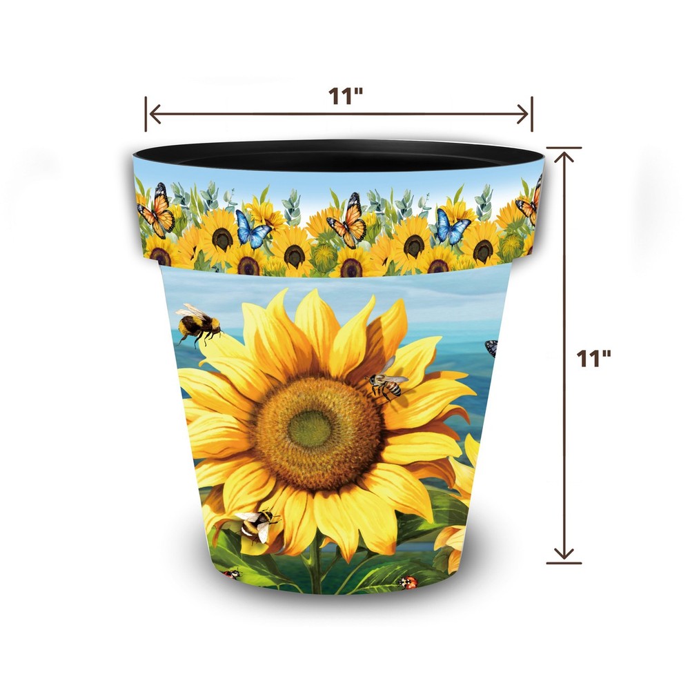 Briarwood Lane Sunflower Dance Medium Planter