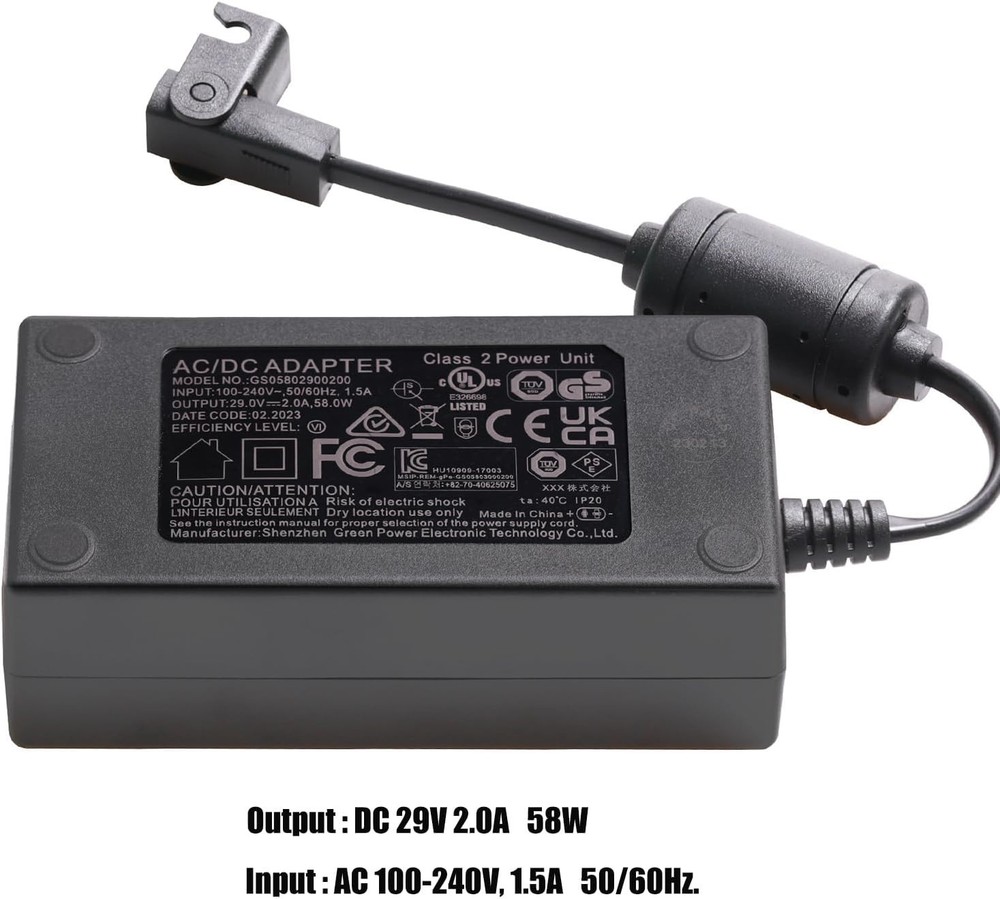 Universal Power Recliner Adapter 29V 2A Transformer