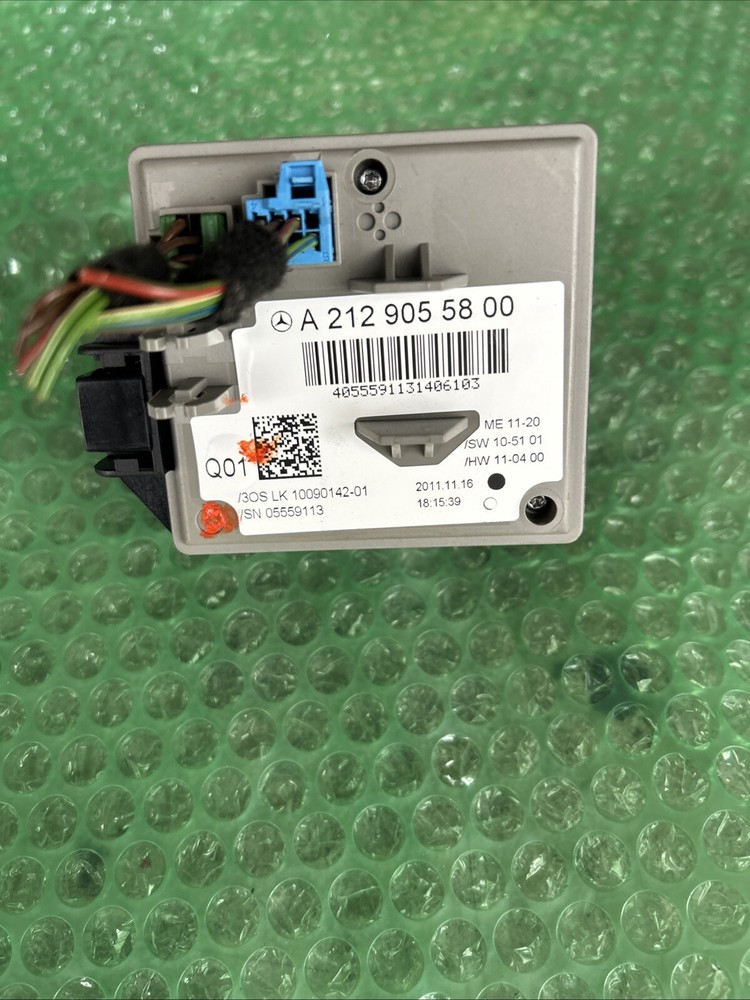 10-16 Mercedes X204 GLK350 E350 Ignition Switch Controller Module
