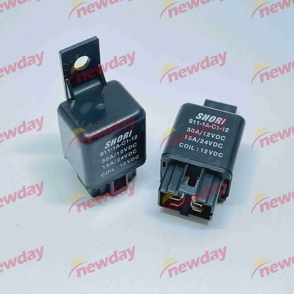 2PCS SHORI Automotive relay S11-1A-C1-12 12VDC 30A