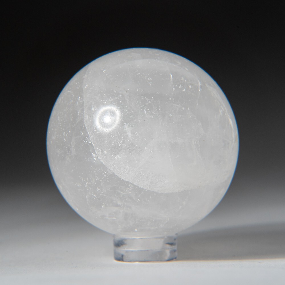 Genuine Polished Clear Quartz  (2") Sphere