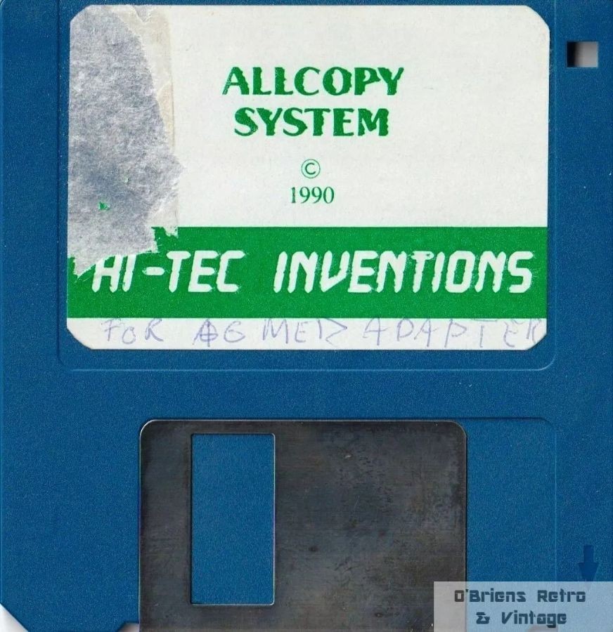 Allcopy System V1.0, HI-TEC Inventions, 1990, Commodore Amiga - Floppy Disk