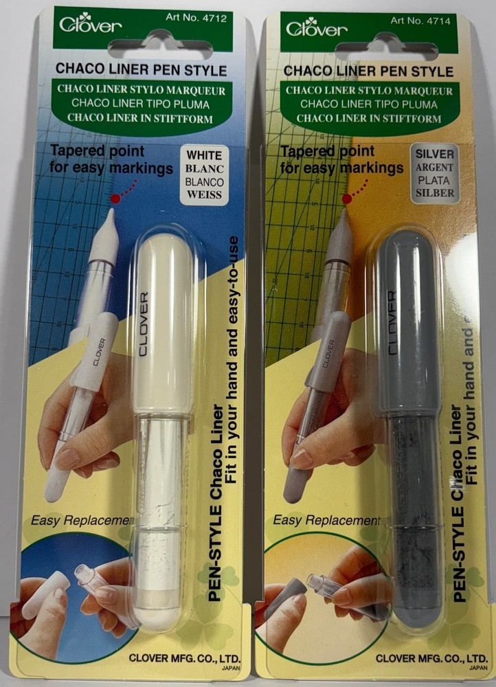 Clover Chaco Liner Pen Style-White