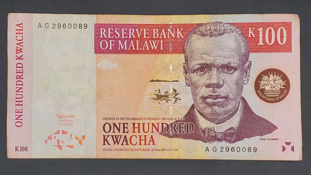 Malawi 100 Kwacha 1997 -- Great Quality