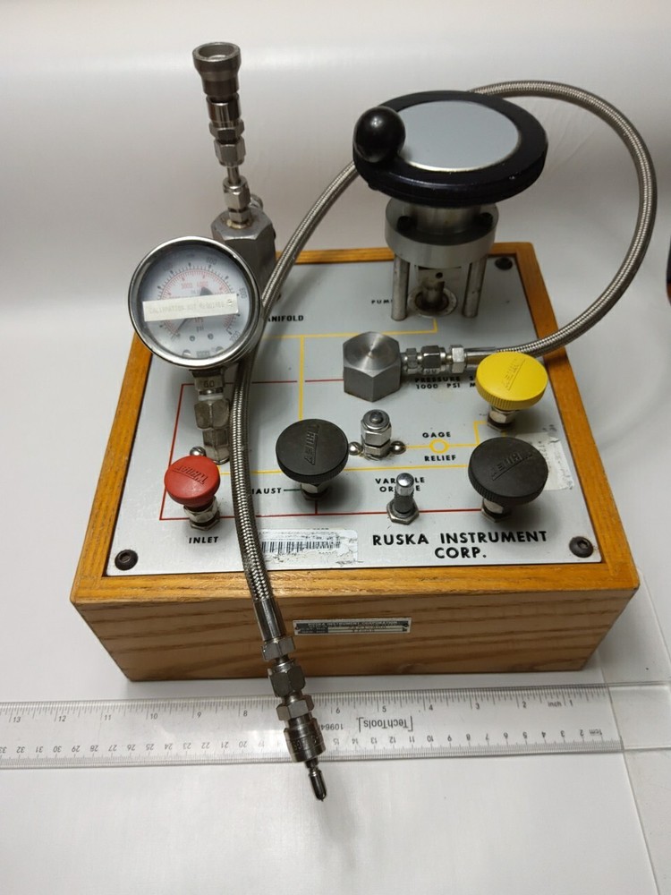 RUSKA PRESSURE CONTROL 2461-800 (USED NOT TESTED)