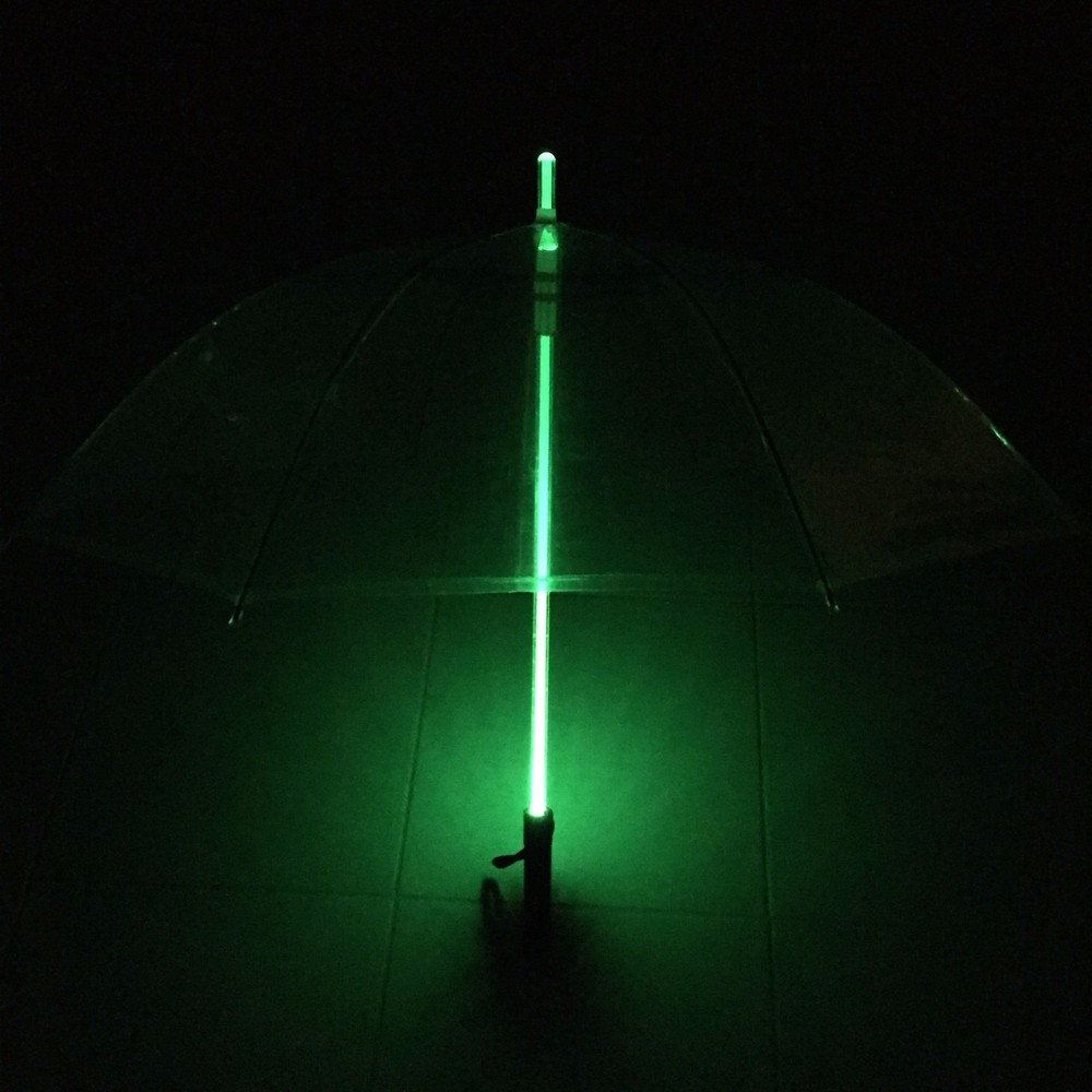 7 LED Color Changing Blade Runner Light Saber Star Wars Umbrella w/ Flashlight