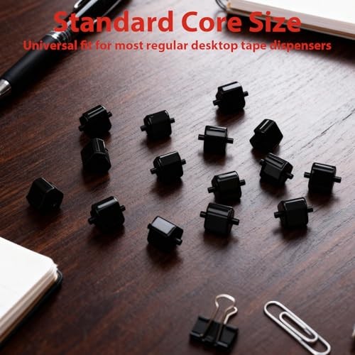 15 Count Tape Dispenser Core Insert Wheel Replacement for Tape Dispenser