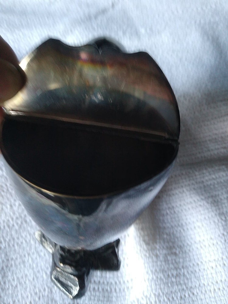 Antique Silver Spoon Warmer Shell
