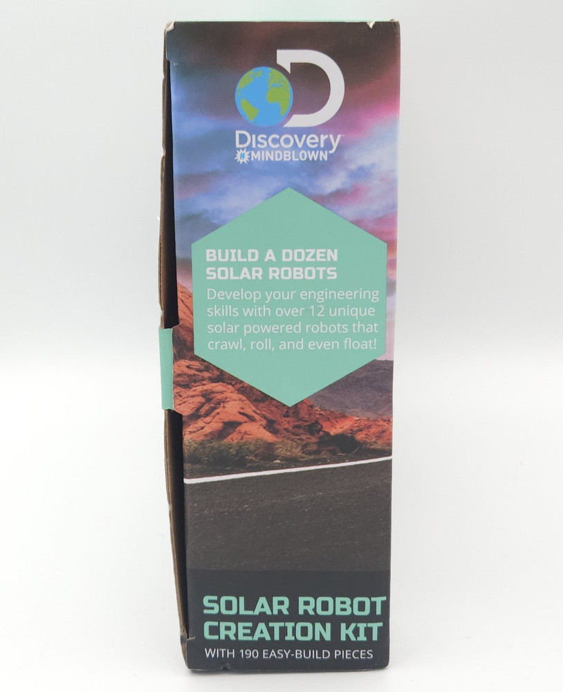 DISCOVERY MINDBLOWN SOLAR ROBOT CREATION KIT 2018 NEW!!