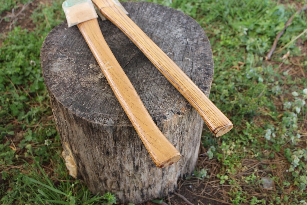Riggers Hatchet Handle - Appalachian Mountain Hickory Handle