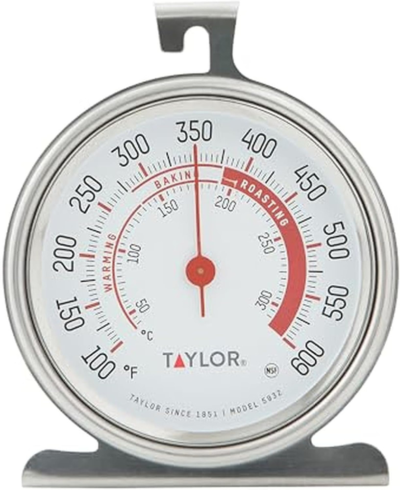 Precision Products Large Dial Thermometer, Silver