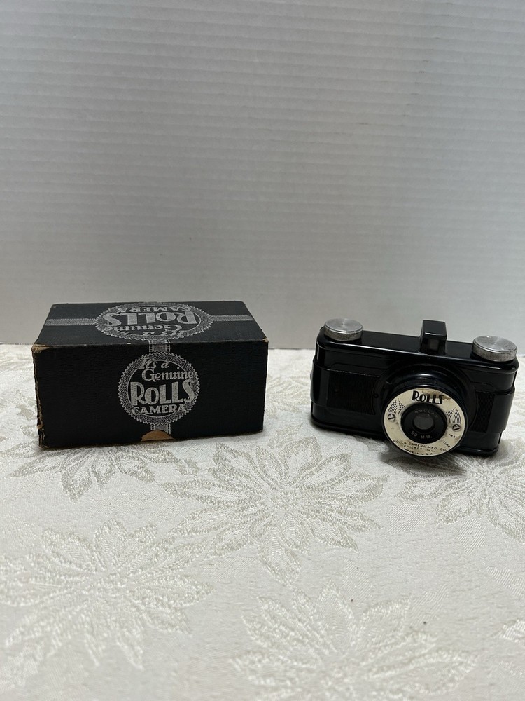 Vintage Rolls 50mm Rollax Camera with original box