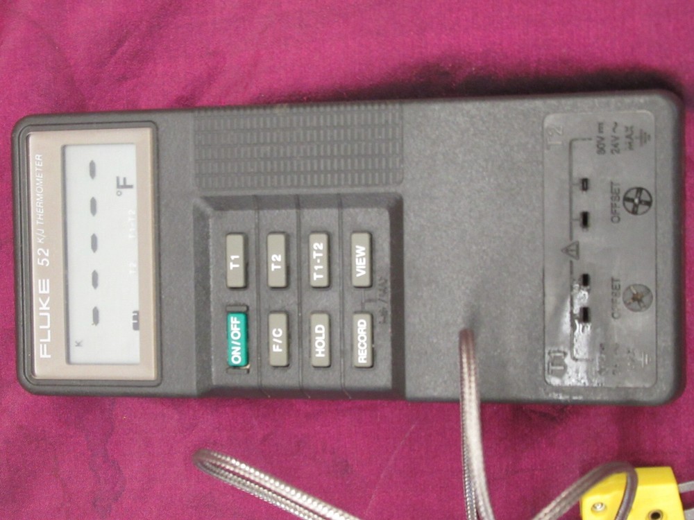 Fluke 52 K/J Digital Thermometer