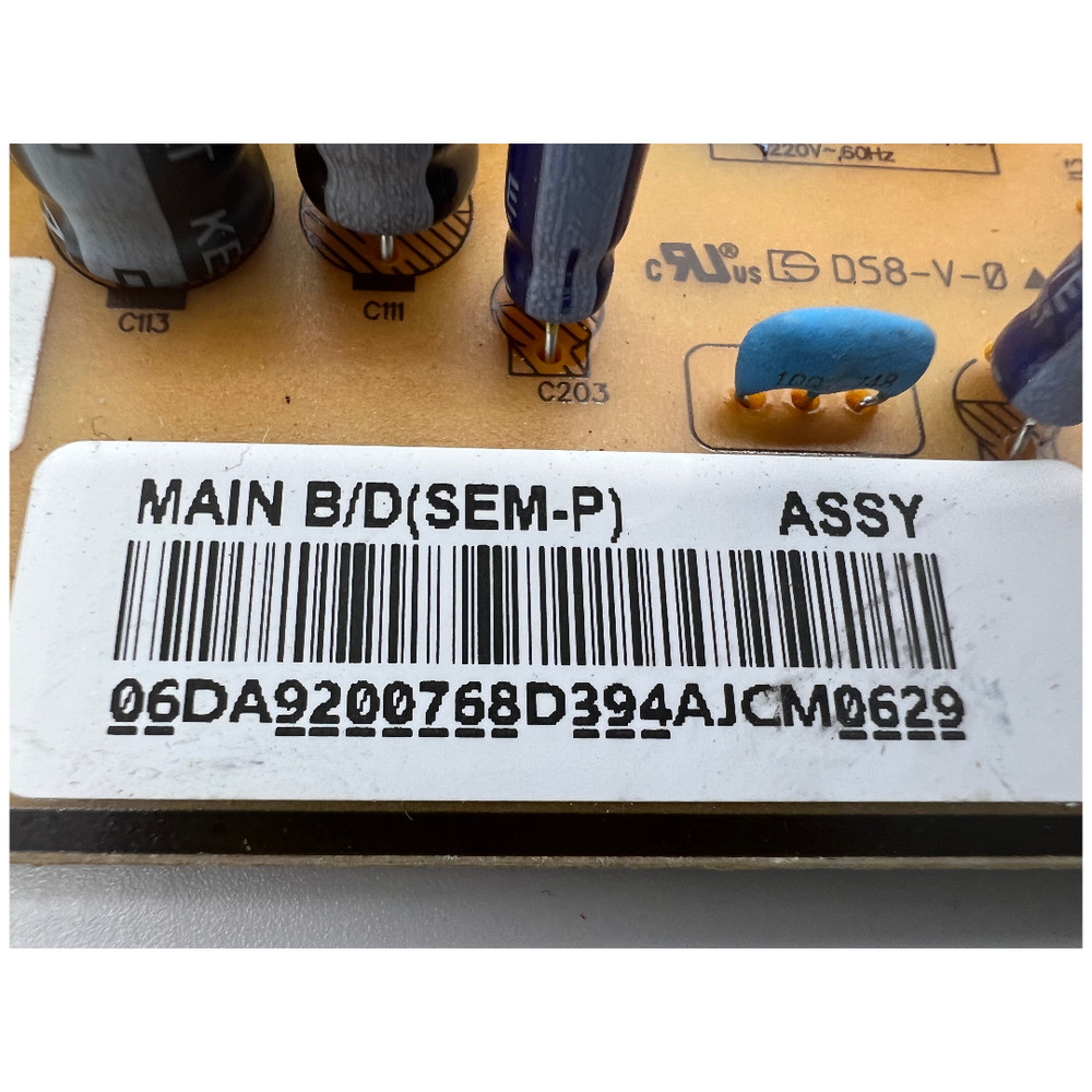 DA92-00768D SAMSUNG REFRIGERATOR CONTROL BOARD