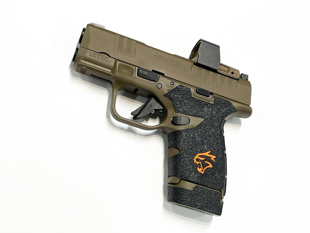 HANDLEITGRIPS Textured Rubber GUN GRIP WRAP for Springfield Hellcat