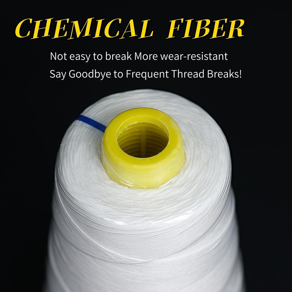 Heavy Duty Bag Sewing Machine Thread｜6-Ply Industrial Polyester Thread, 6