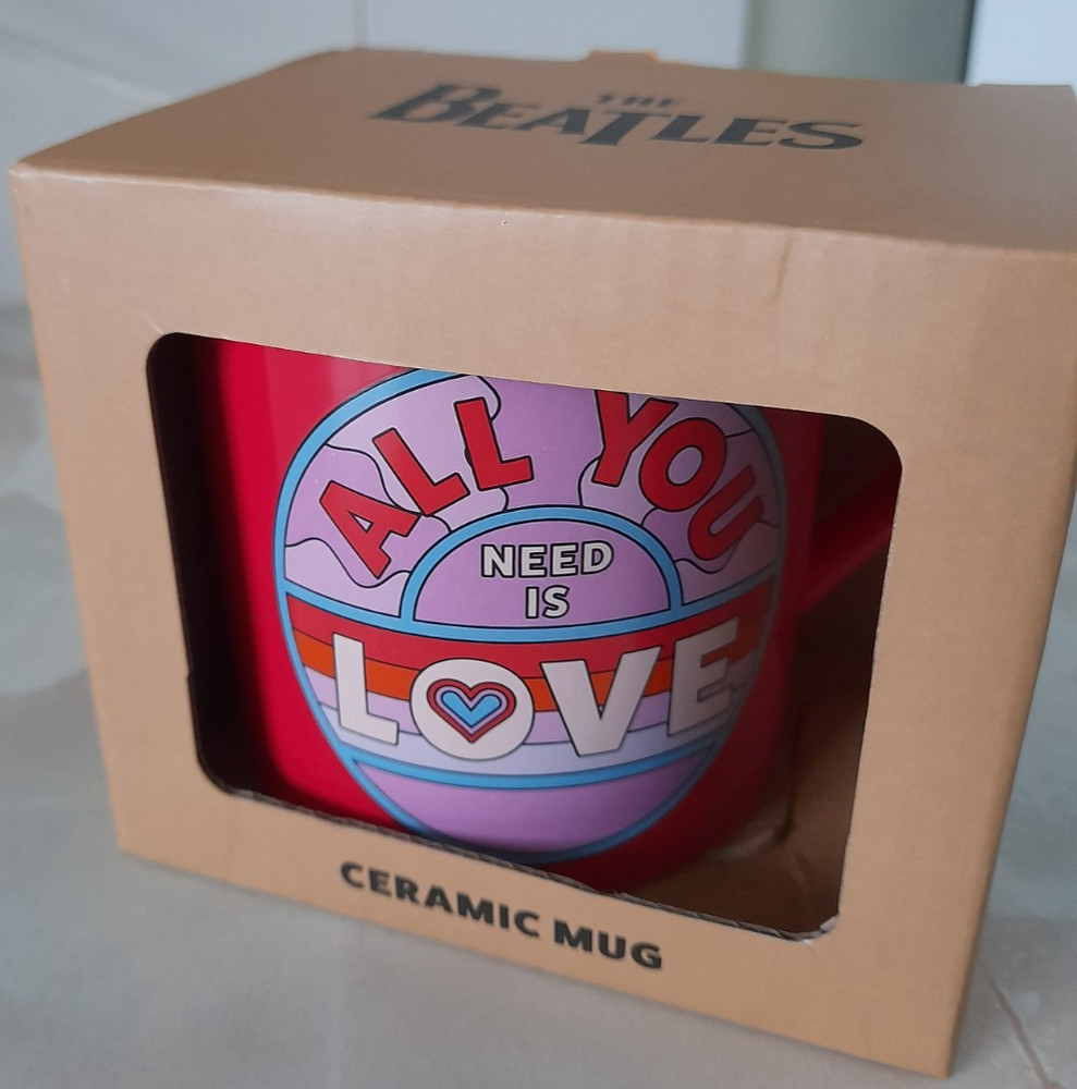 The Beatles - "All You Need Is Love" Boxed Mug - Like New