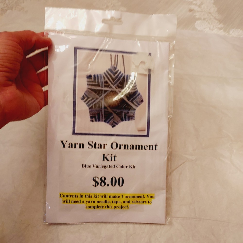 Yarn Star Motif Ornament Kit