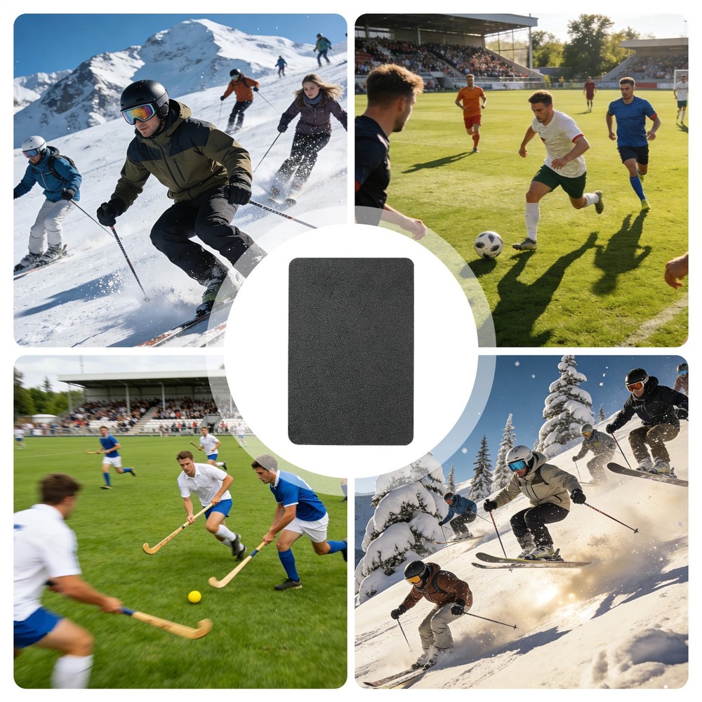 10-pcs SkiShins - Skiing Shin Guard Protector Pads EVA Croppable