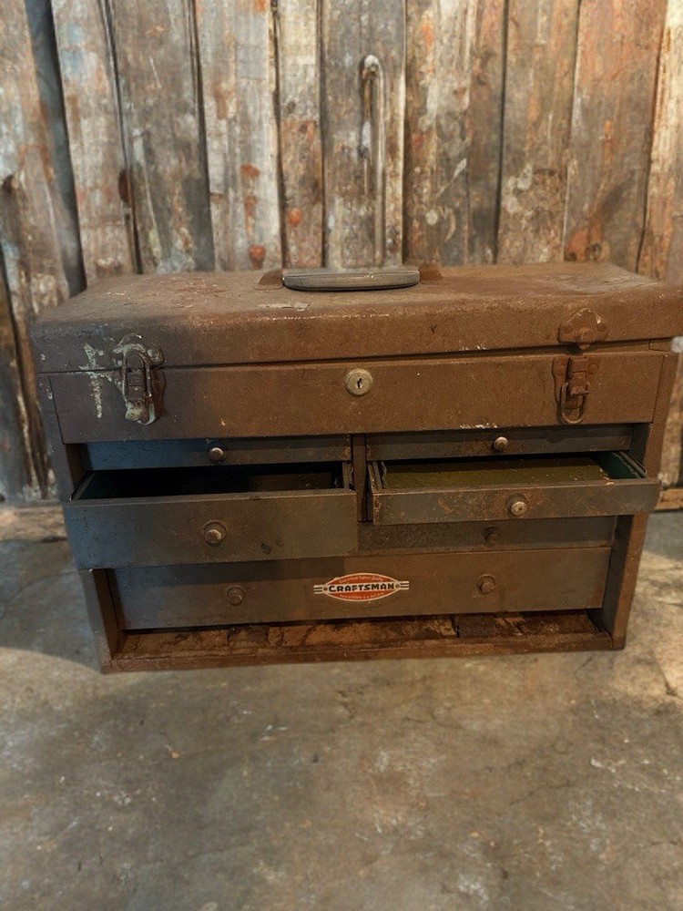 Craftsman Metal Tool Chest with Multiple Drawers
