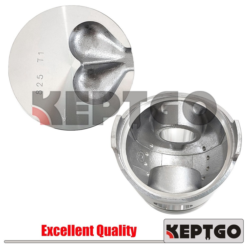2pcs 2D94-2 Piston Set For Komatsu STD