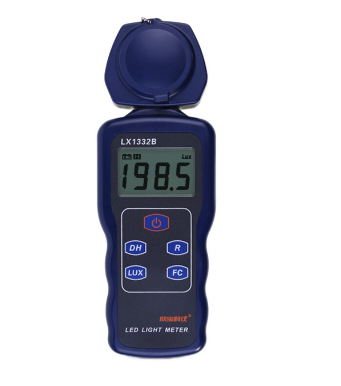 Digital display Lux Meter Probe Rotate With 270 Degrees Function LED LightMeter