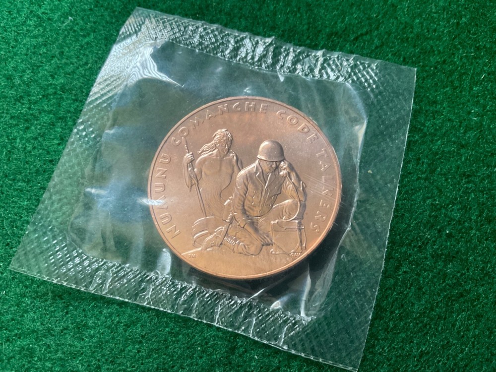 Numunu Comanche WW2 Code Talkers , 2008 Act of Congress - T20