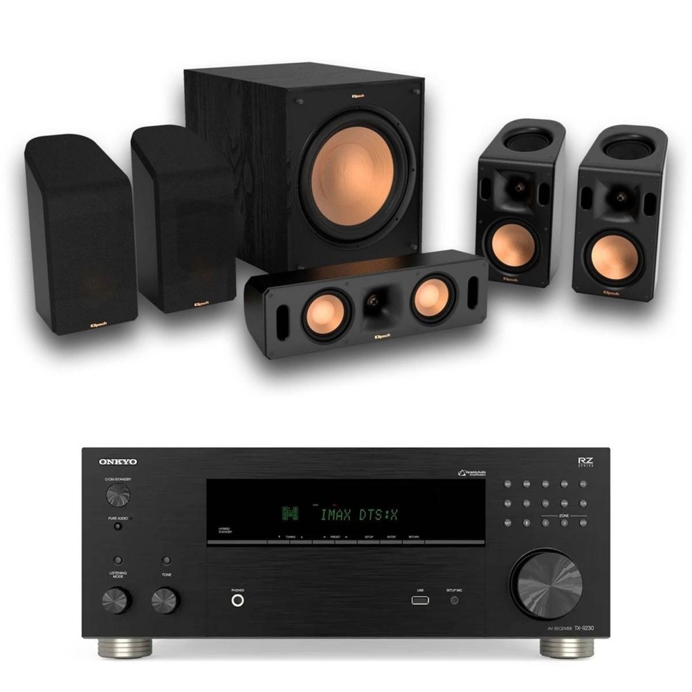 Klipsch Reference Cinema System, Black + Receiver #1069177 A