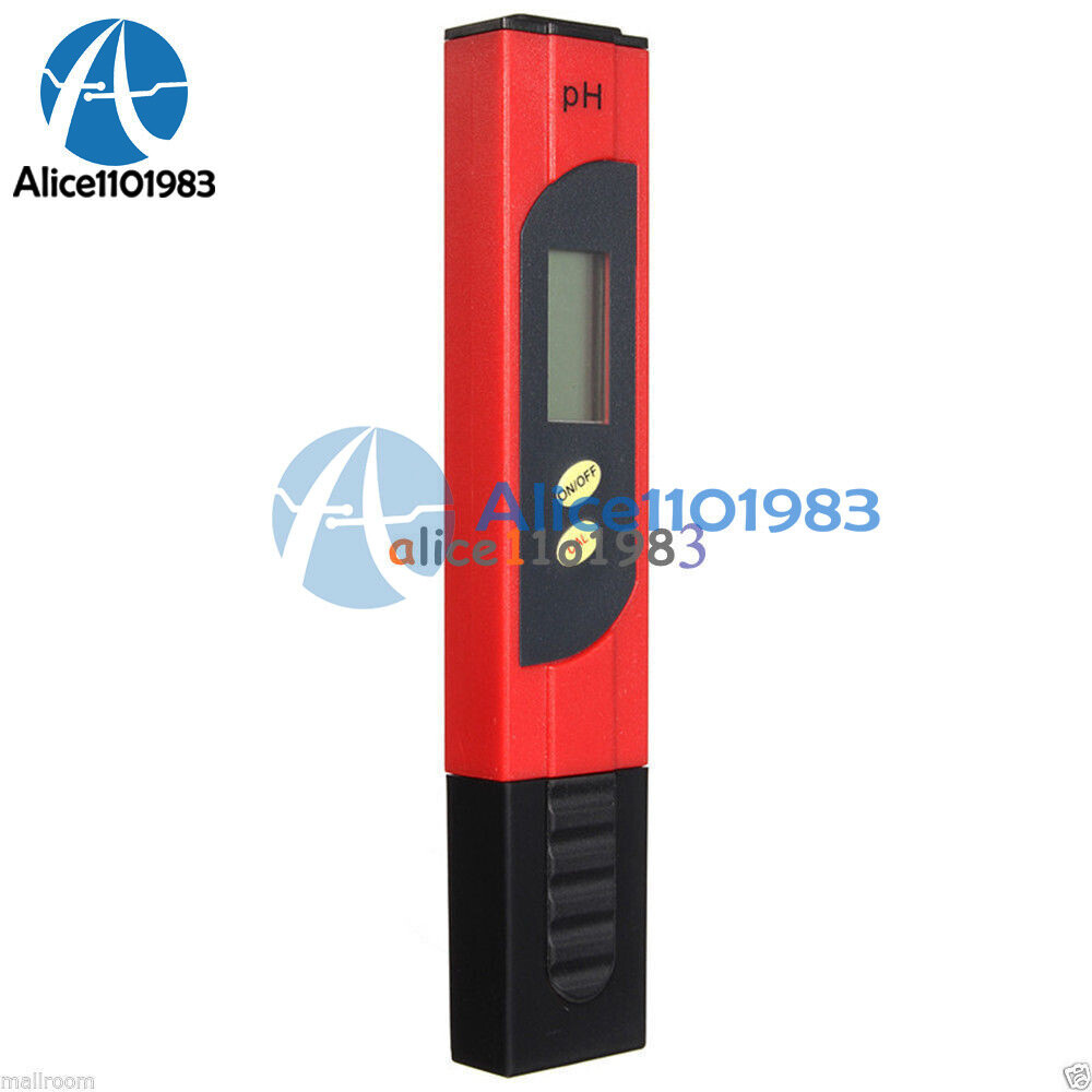 Digital LCD PH Meter TDS EC Water Purity PPM Filter Hydroponic Pool Tester