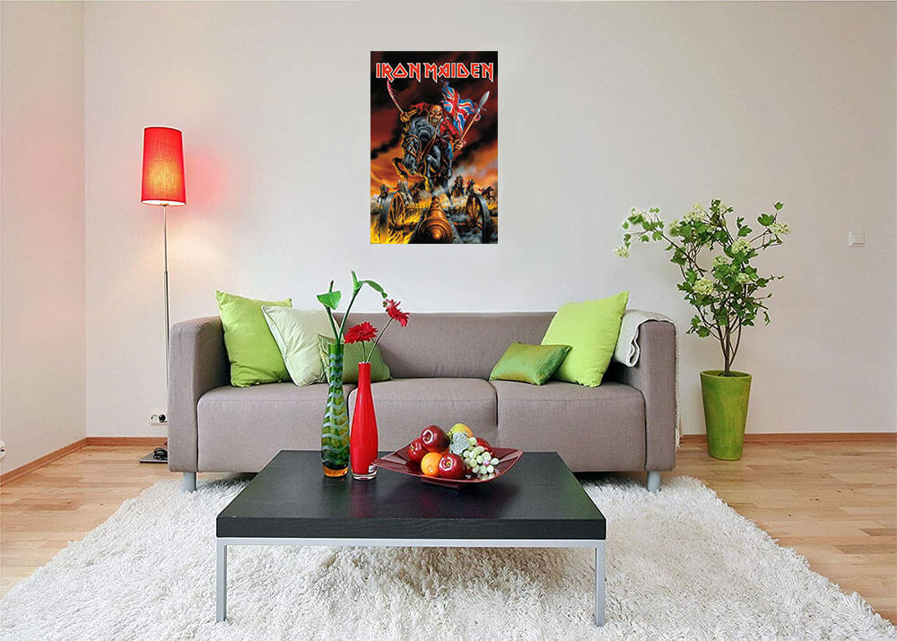 Iron Maiden England Poster - 24" x 36"
