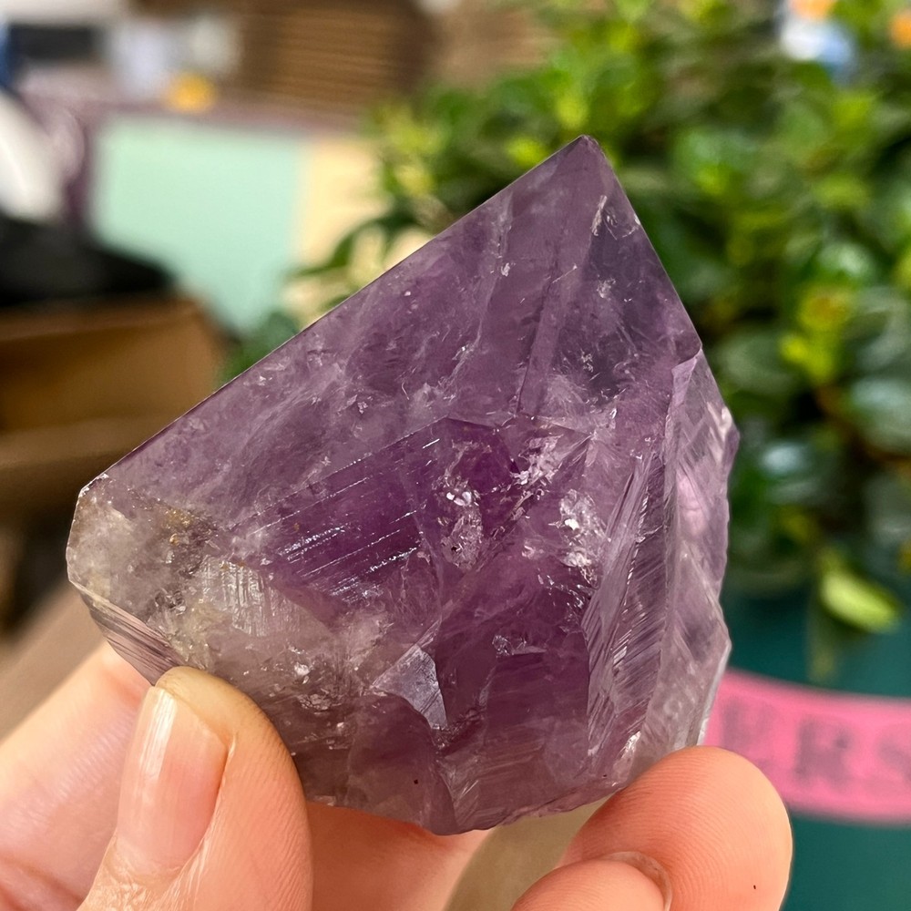139g Natural Amethyst geode quartz clustercrystal specimen Healing