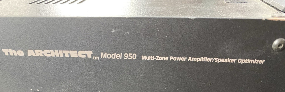 AudioControl The Architect Model 950 Multi-Zone Power Amplifier/Speaker Optimize
