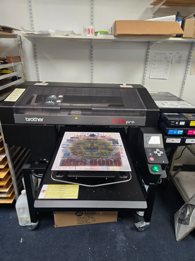 Brother GTX PRO DTG/DTF PRINTER ONLY 6204 PRINTS