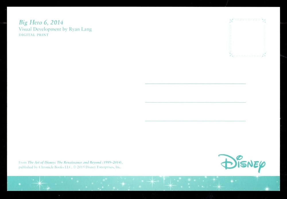 Disney Big Hero 6 Post Card-5